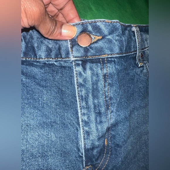 Boden Blue Boyfriend Denim Jeans size 10R - Picture 3 of 9